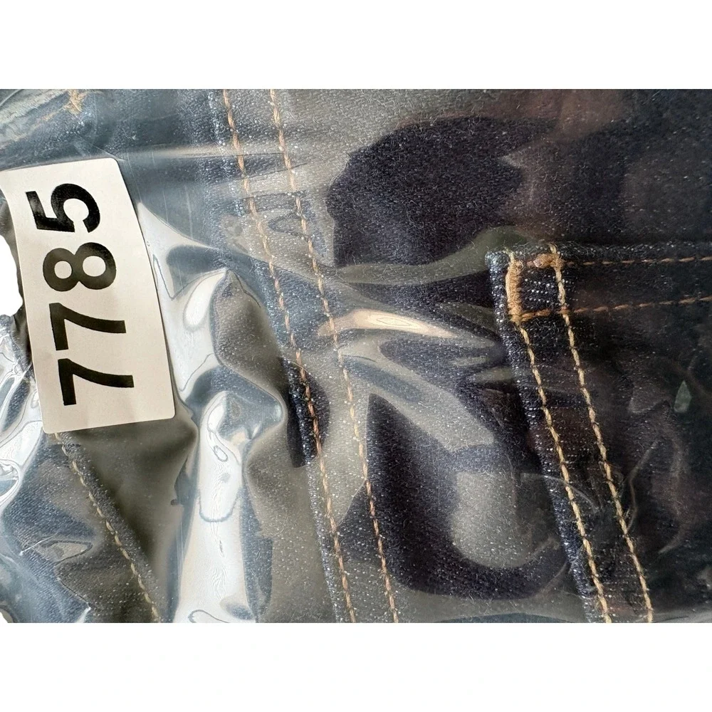 Mavi Marcus Jeans Mens 34x34 Dark Indigo Selvedge Slim Straight Premium Denim